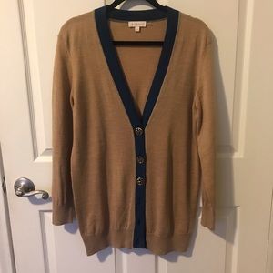 Tory Burch Merino Wool Cardigan